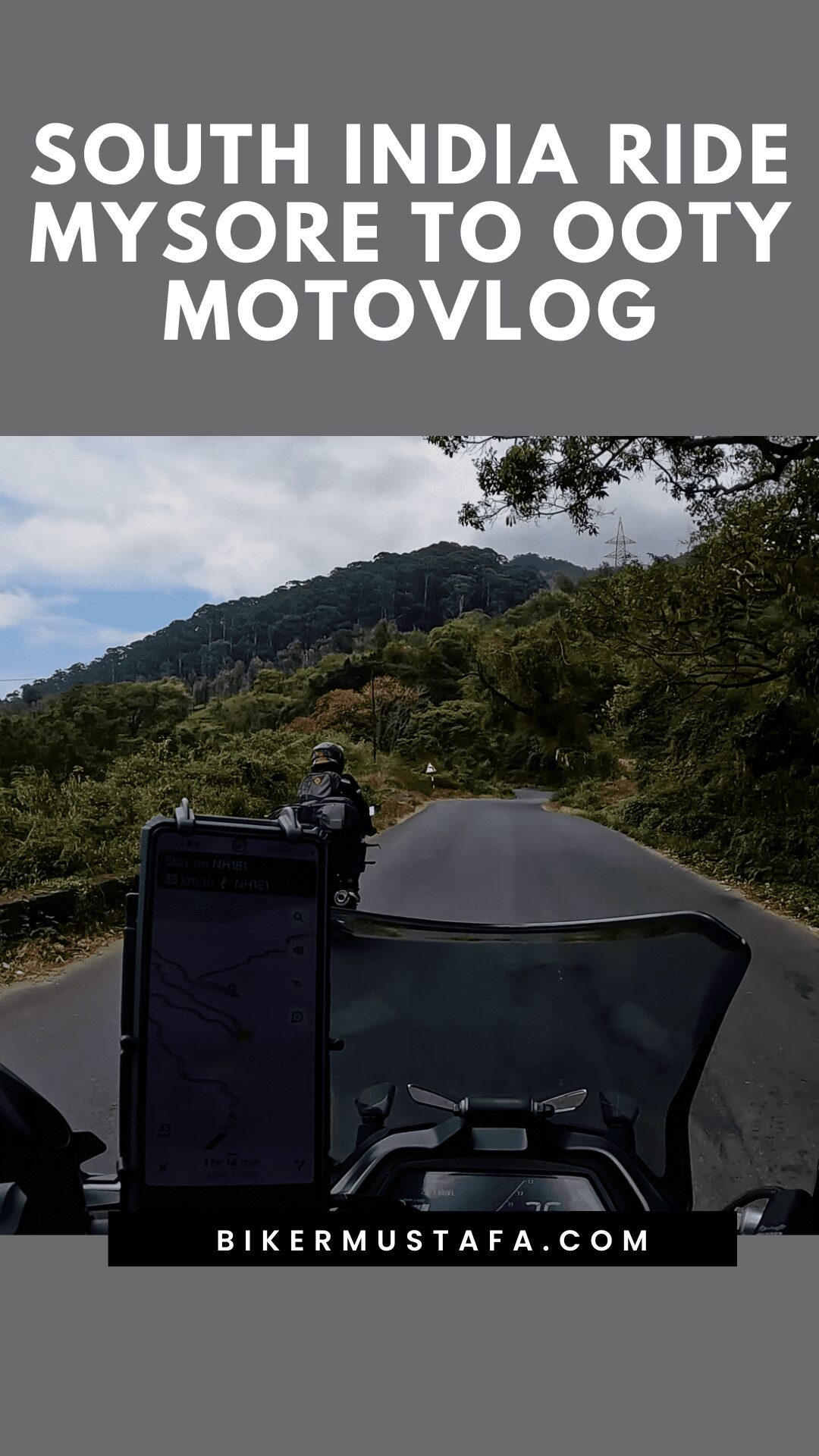 South India Ride Mysore to Ooty Motovlog