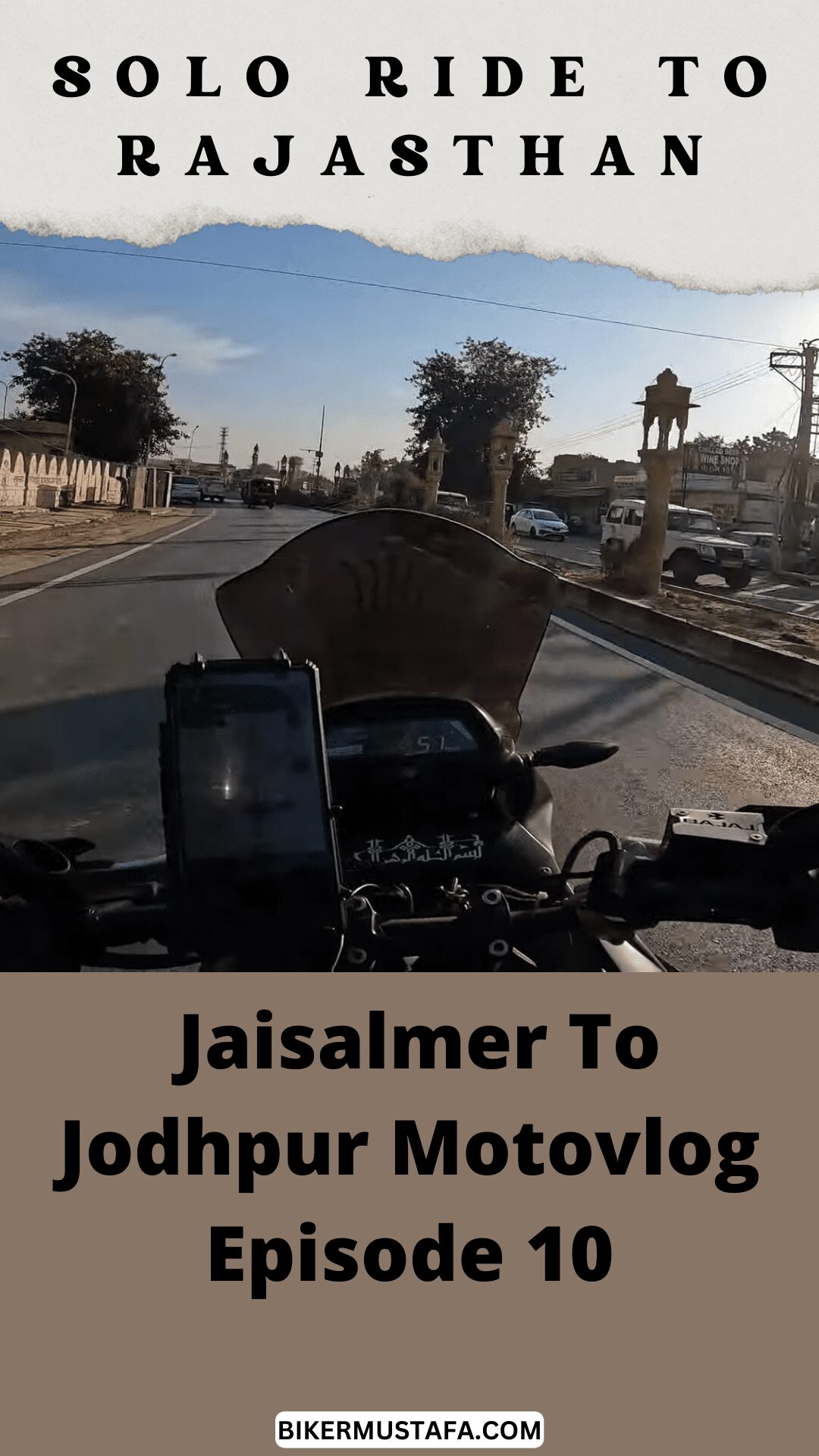 Rajasthan Ride Jaisalmer To Jodhpur Motovlog Episode 10