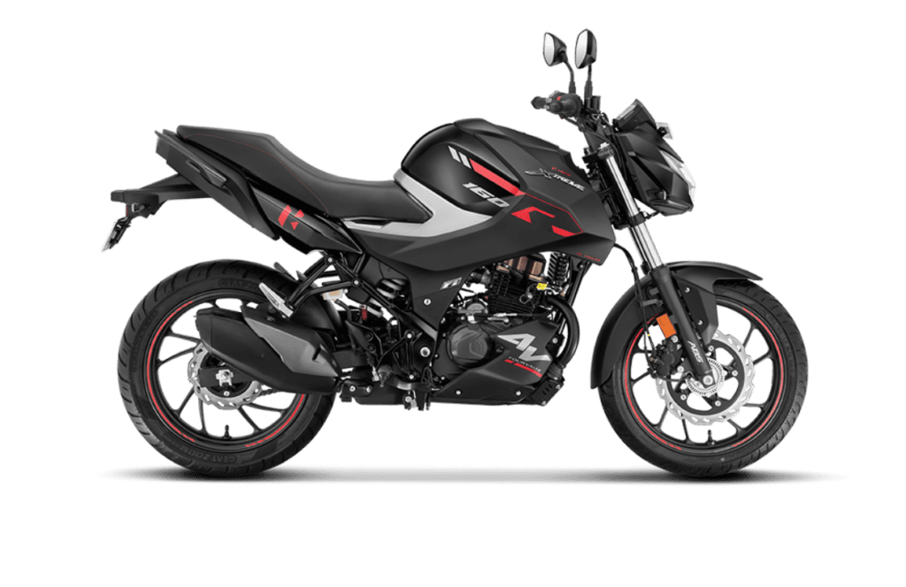 Hero Xtreme 160R 4V Matt Slate Black (Standard Variant)