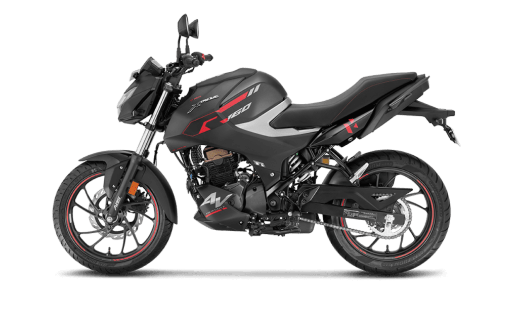 Hero Xtreme 160R 4V Matt Slate Black (Standard Variant)